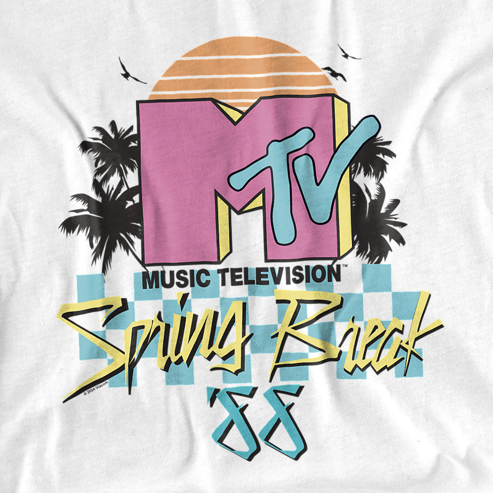 MTV Spring Break '88 Checkerboard T-Shirt