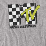 MTV Checkerboard Logo T-Shirt