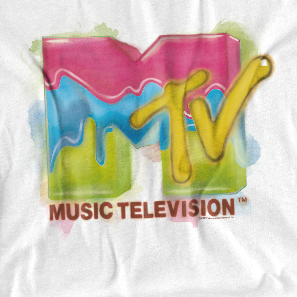 MTV Airbrush Paint Logo T-Shirt