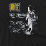 MTV Flag On Moon T-Shirt
