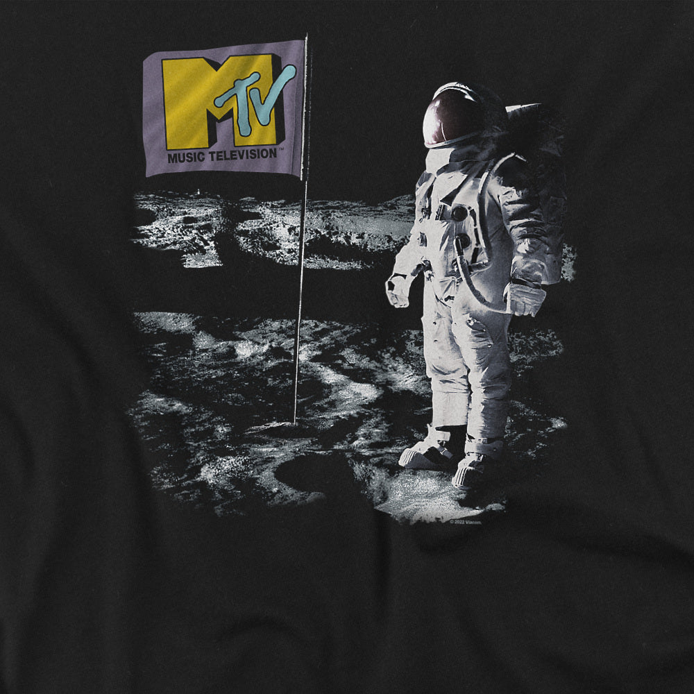 MTV Flag On Moon T-Shirt