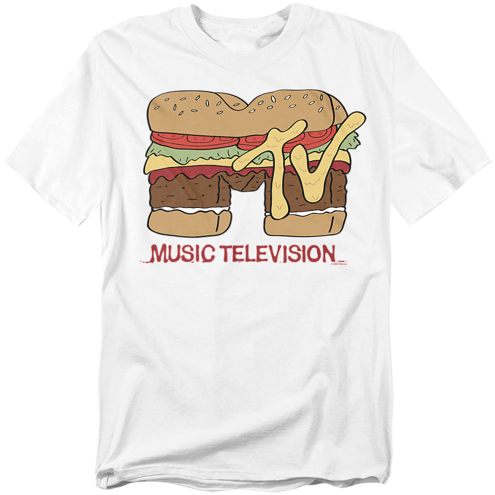 MTV Hamburger Logo T-Shirt