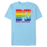 MTV Pride MTV graphic t-shirt Lt Blue