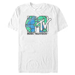 MTV Music Worldwide graphic t-shirt White