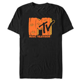 officially licensed MTV Jack-o'-Lantern Logo Halloween t-shirt