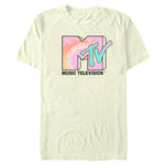 MTV Tie Dye Tv graphic t-shirt Natural