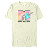 MTV Tie Dye Tv graphic t-shirt Natural