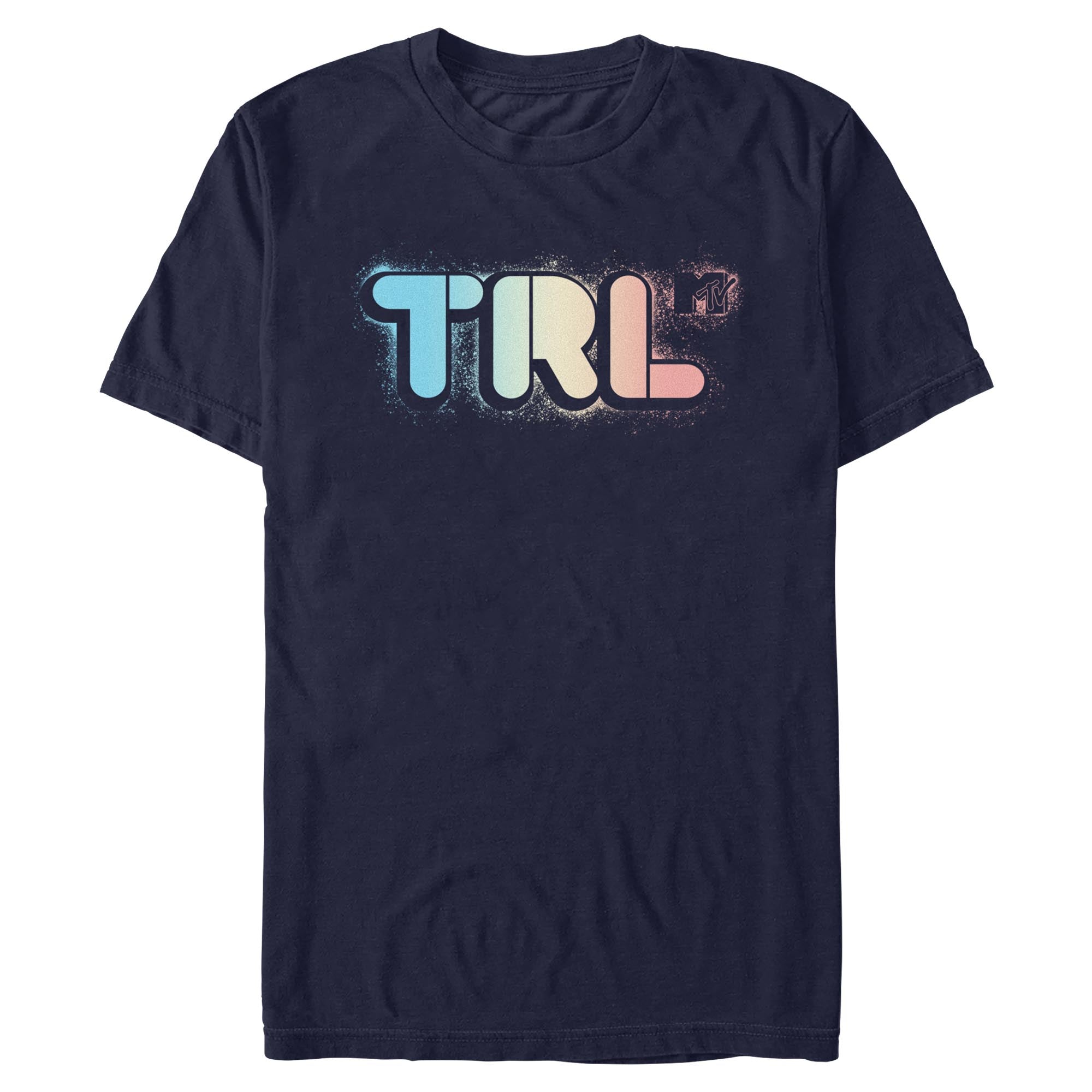 officially licensed MTV TRL Stencil Spray T-Shirt tee