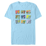 MTV MTV Logos Grid graphic t-shirt Lt Blue
