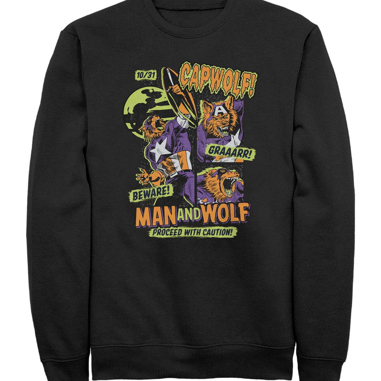officially licensed Man And Wolf T-Shirt tee