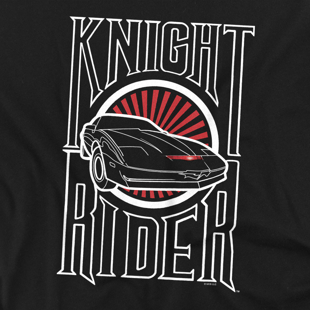 Knight Rider KITT Sunburst Logo T-Shirt