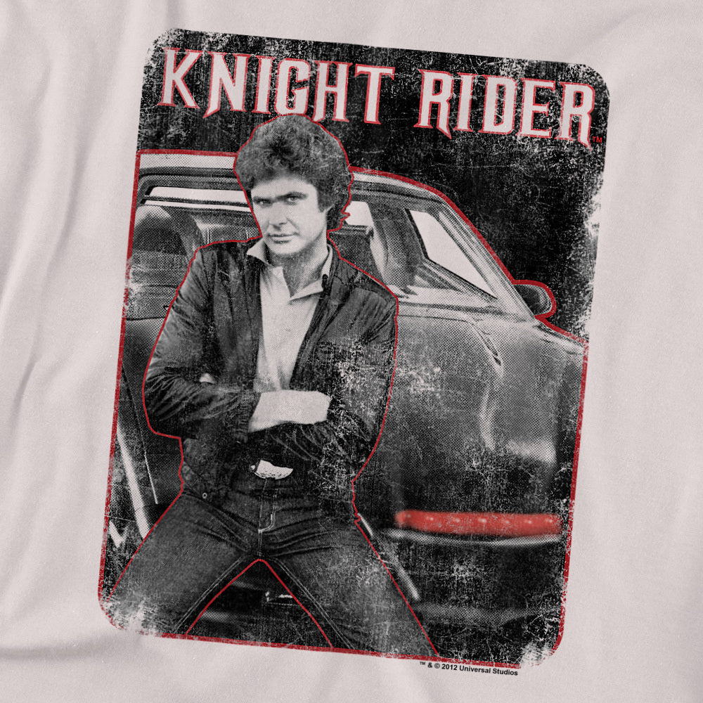 Knight Rider Michael Knight & KITT Retro T-Shirt