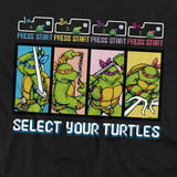Teenage Mutant Ninja Turtles Video Game Character Select T-Shirt