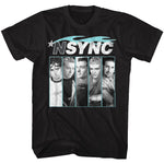 officially licensed NSYNC Blue Flame T-Shirt tee