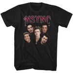officially licensed NSYNC Group Shot T-Shirt tee