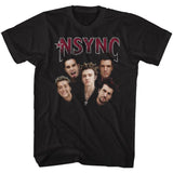 officially licensed NSYNC Group Shot T-Shirt tee