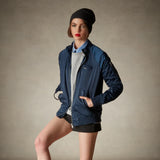 Members Only Women's Satin Bomber Jacket