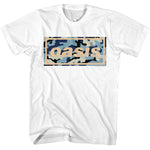 officially licensed Oasis Camo Logo T-Shirt tee