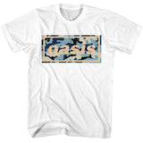 officially licensed Oasis Camo Logo T-Shirt tee