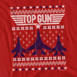 Top Gun Christmas 80's Knit Graphic Shirt