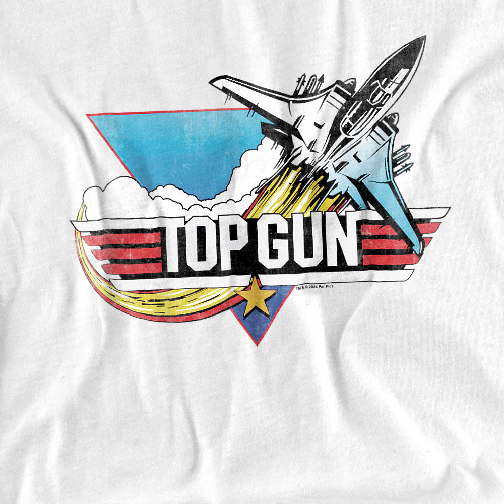 Top Gun Fighter Jet Retro T-Shirt