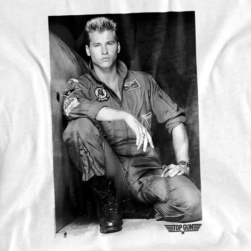 Top Gun Iceman Portrait T-Shirt