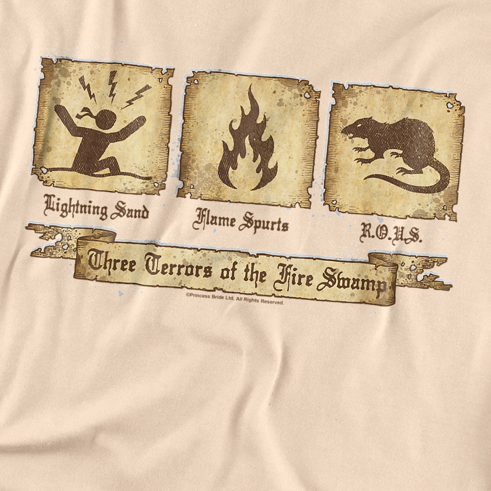 Princess Bride Fire Swamp Terrors T-Shirt