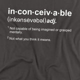Princess Bride Inconceivable Definition T-Shirt