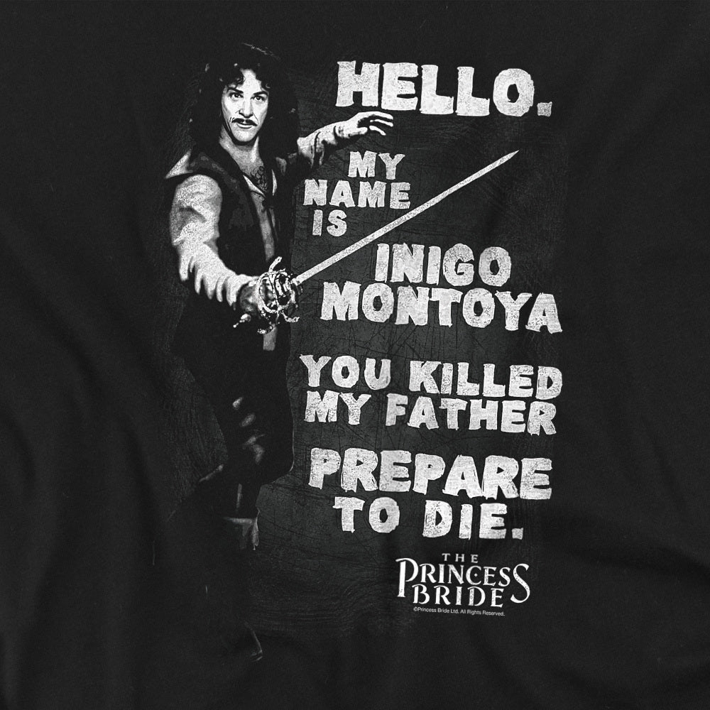 Princess Bride Inigo Montoya Quote T-Shirt