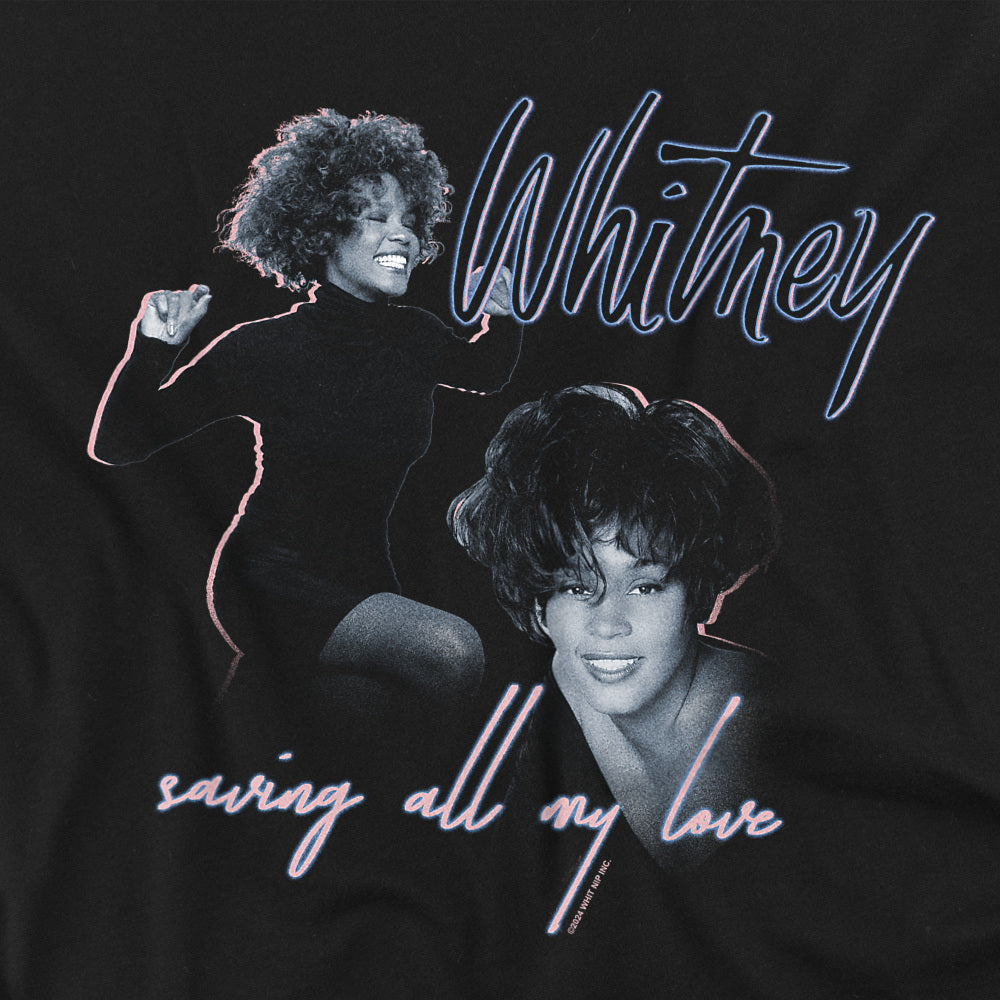 Whitney Houston Saving All My Love T-Shirt