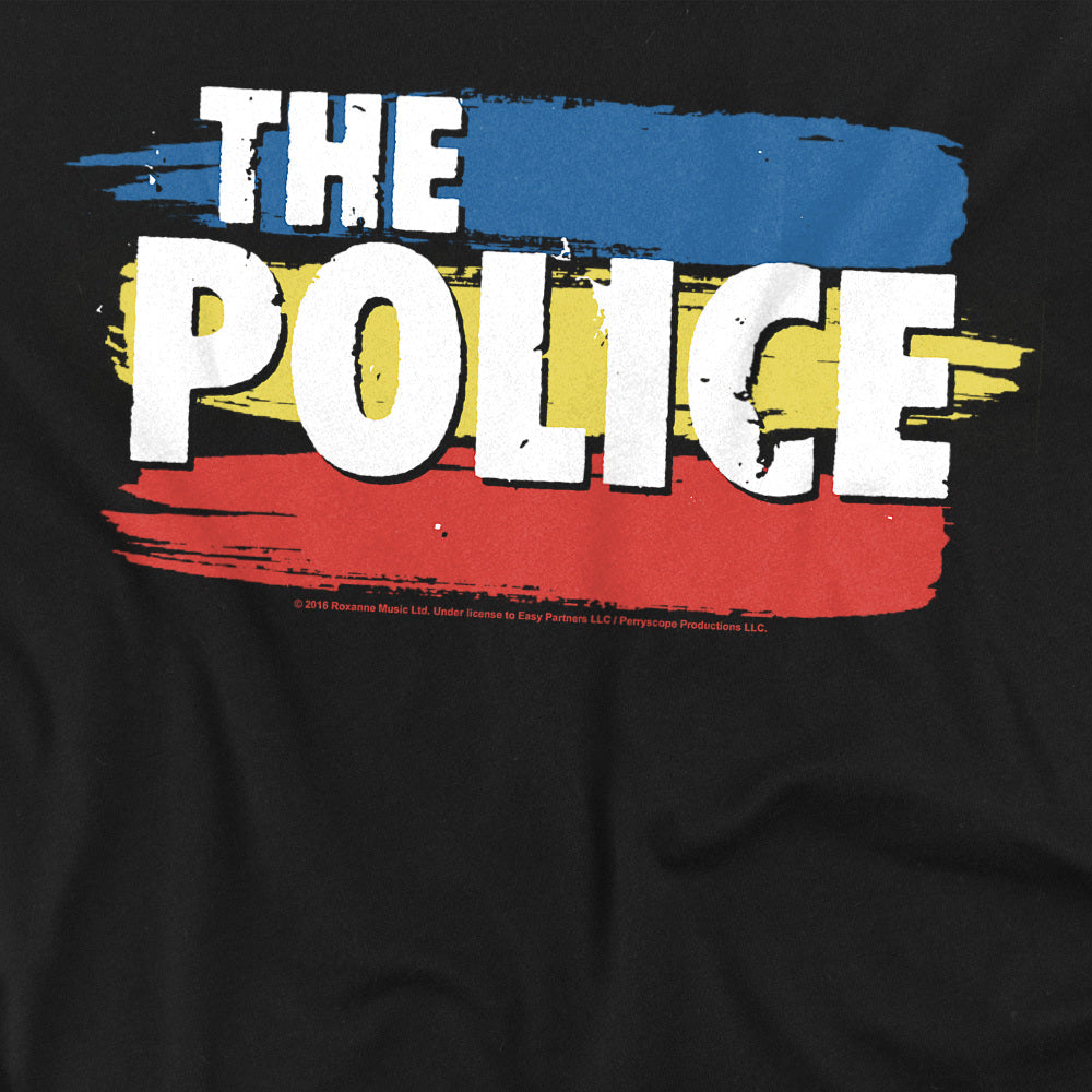 The Police Three Stripes Logo T-Shirt