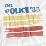 The Police '83 Tour Stripes T-Shirt