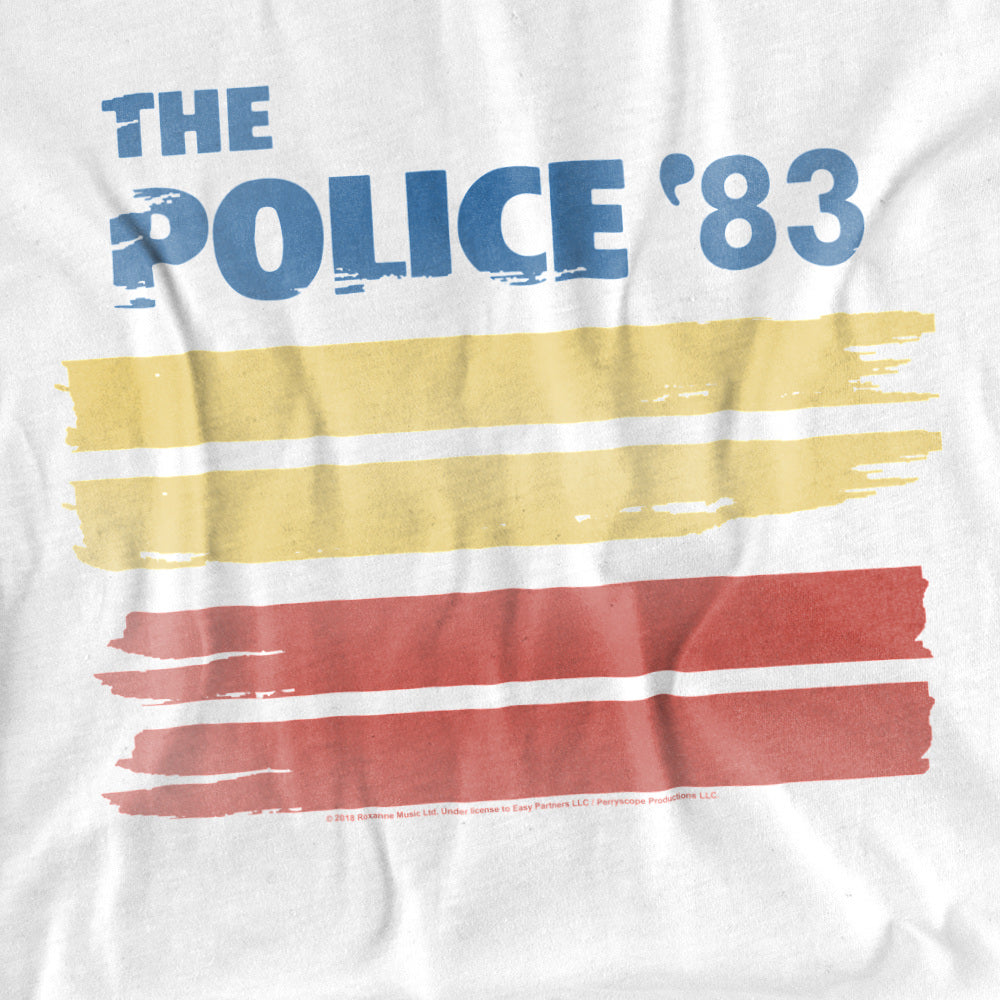 The Police '83 Tour Stripes T-Shirt