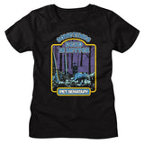 officially licensed Pet Sematary Storybook Sematary women's tee