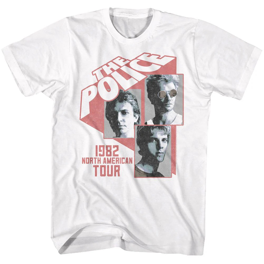 The Police 1982 North American Tour Shirt