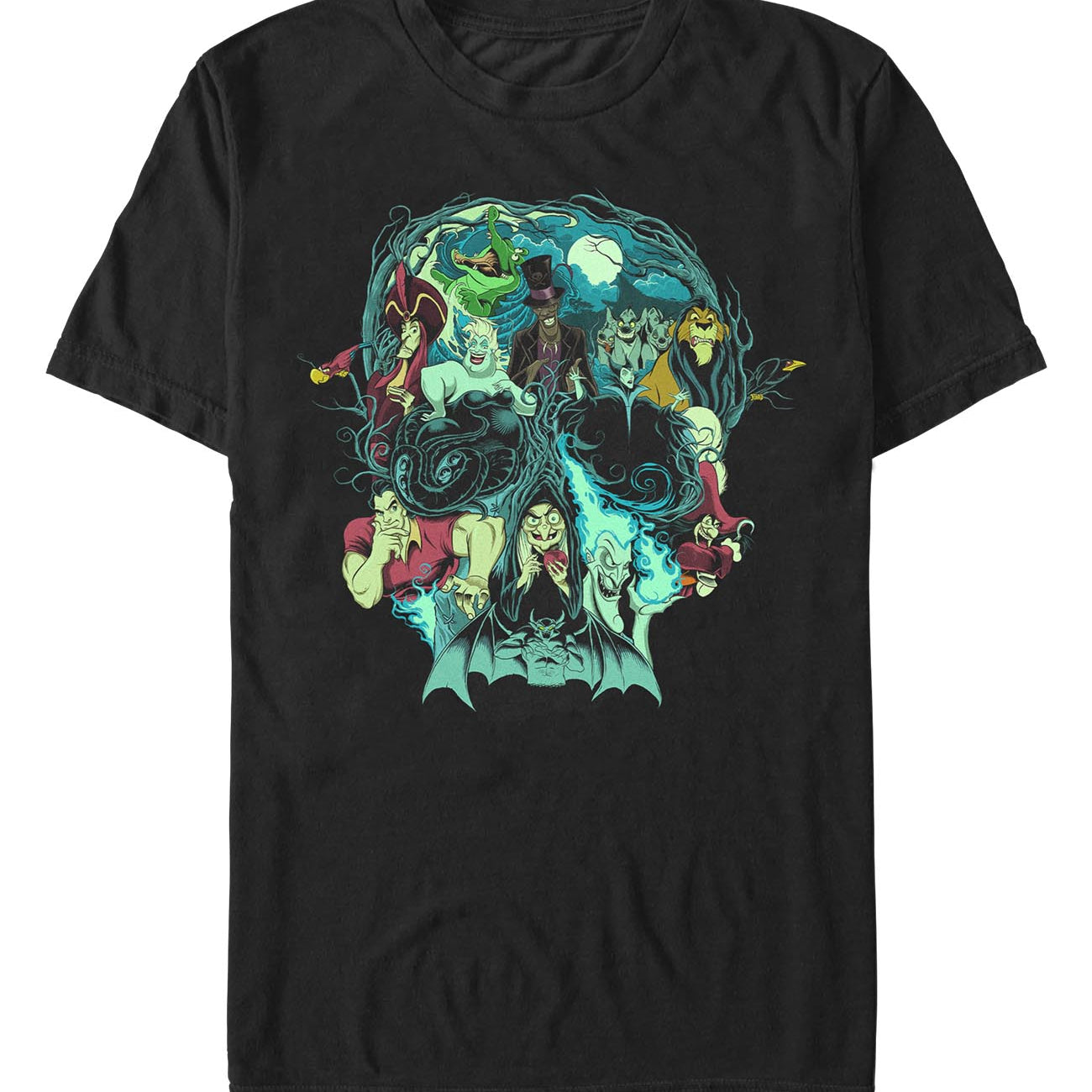 officially licensed Disney Villains Wicked Things T-Shirt tee