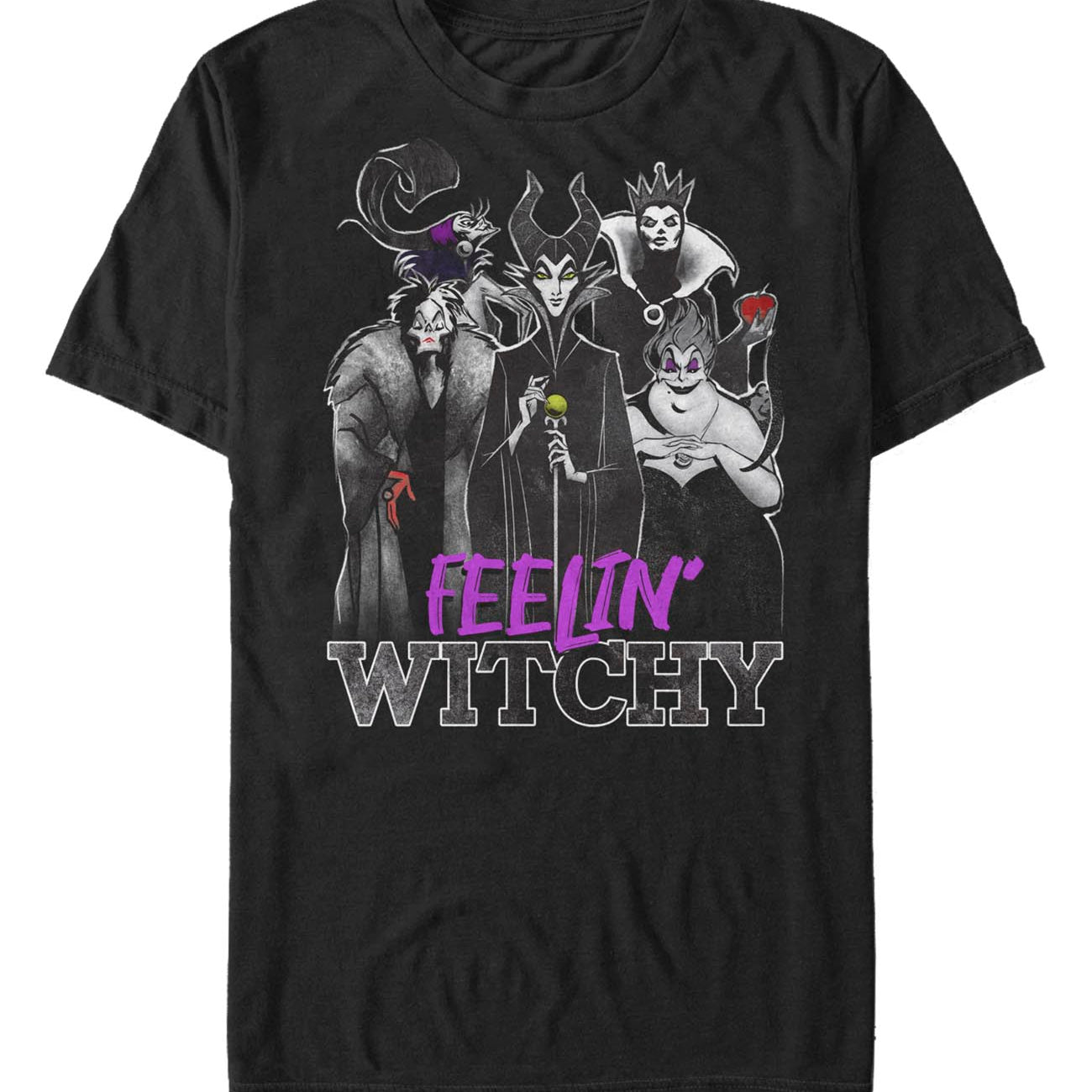 officially licensed Disney Villains Villainous Witches T-Shirt tee