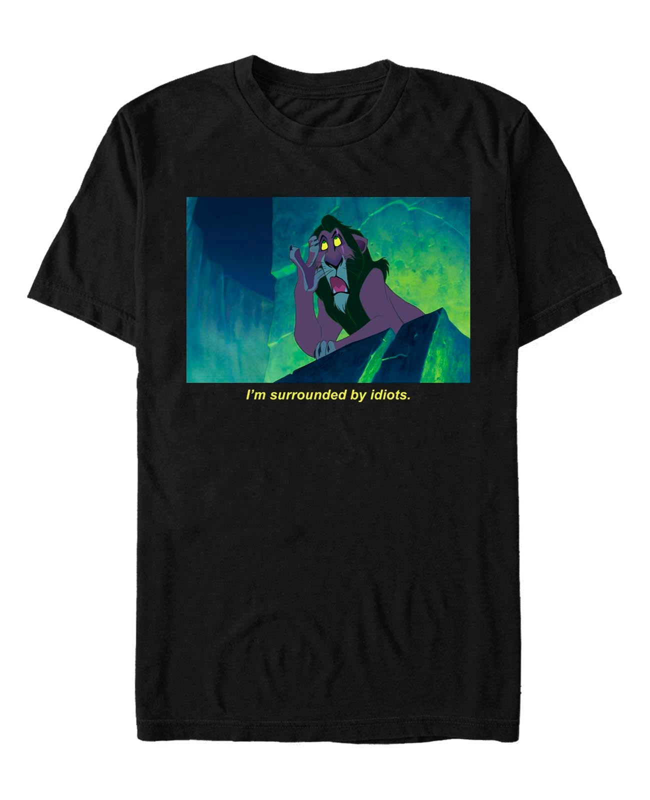 officially licensed Lion King Idiot Scar T-Shirt tee