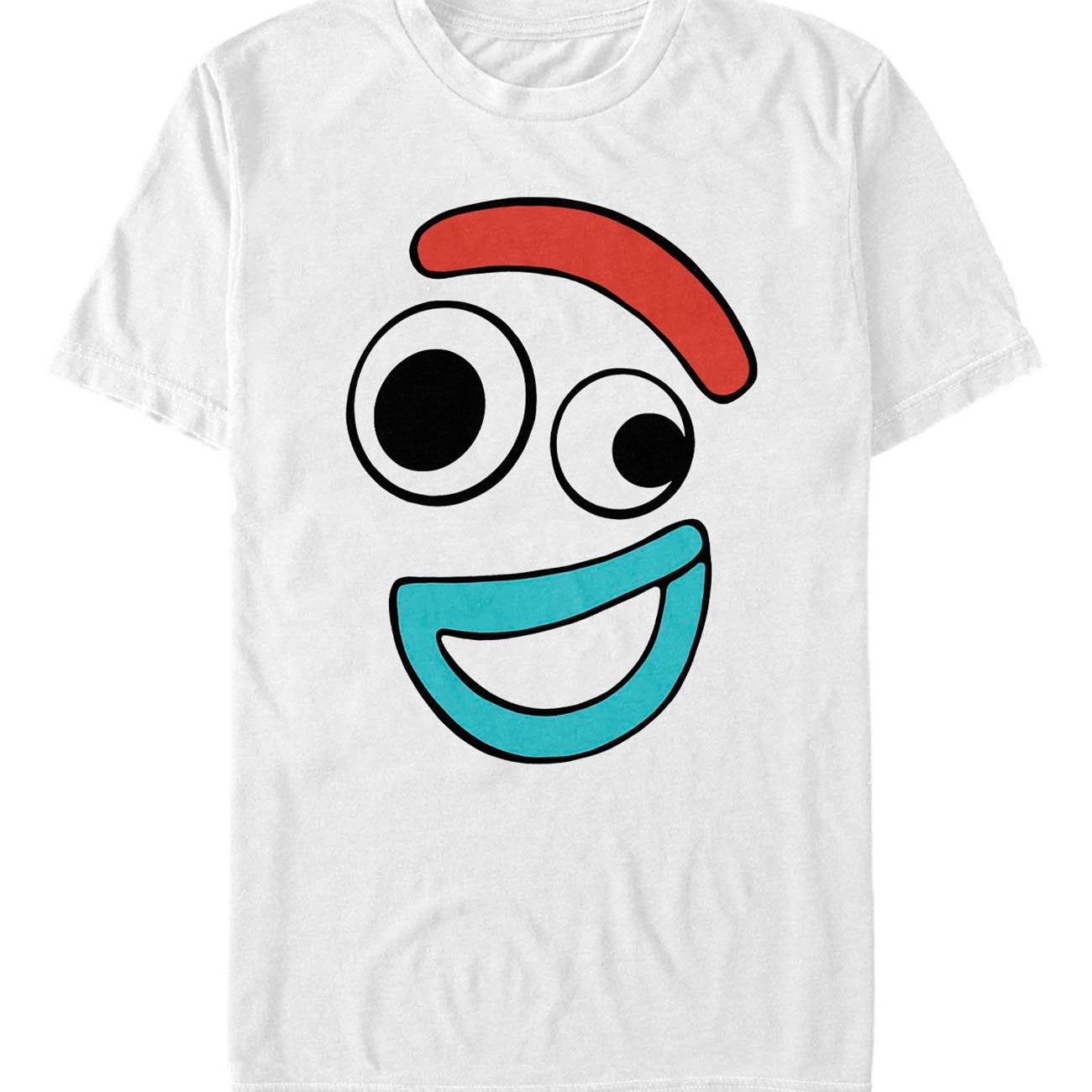 officially licensed Toy Story Big Face Smiling Forky T-Shirt tee