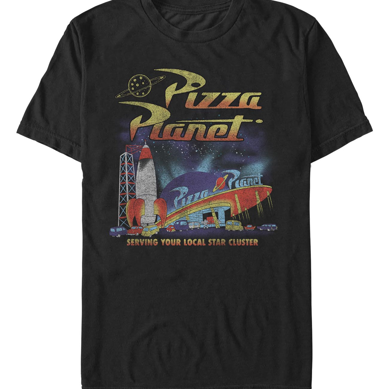 officially licensed Toy Story Pizza Planet Posse T-Shirt tee