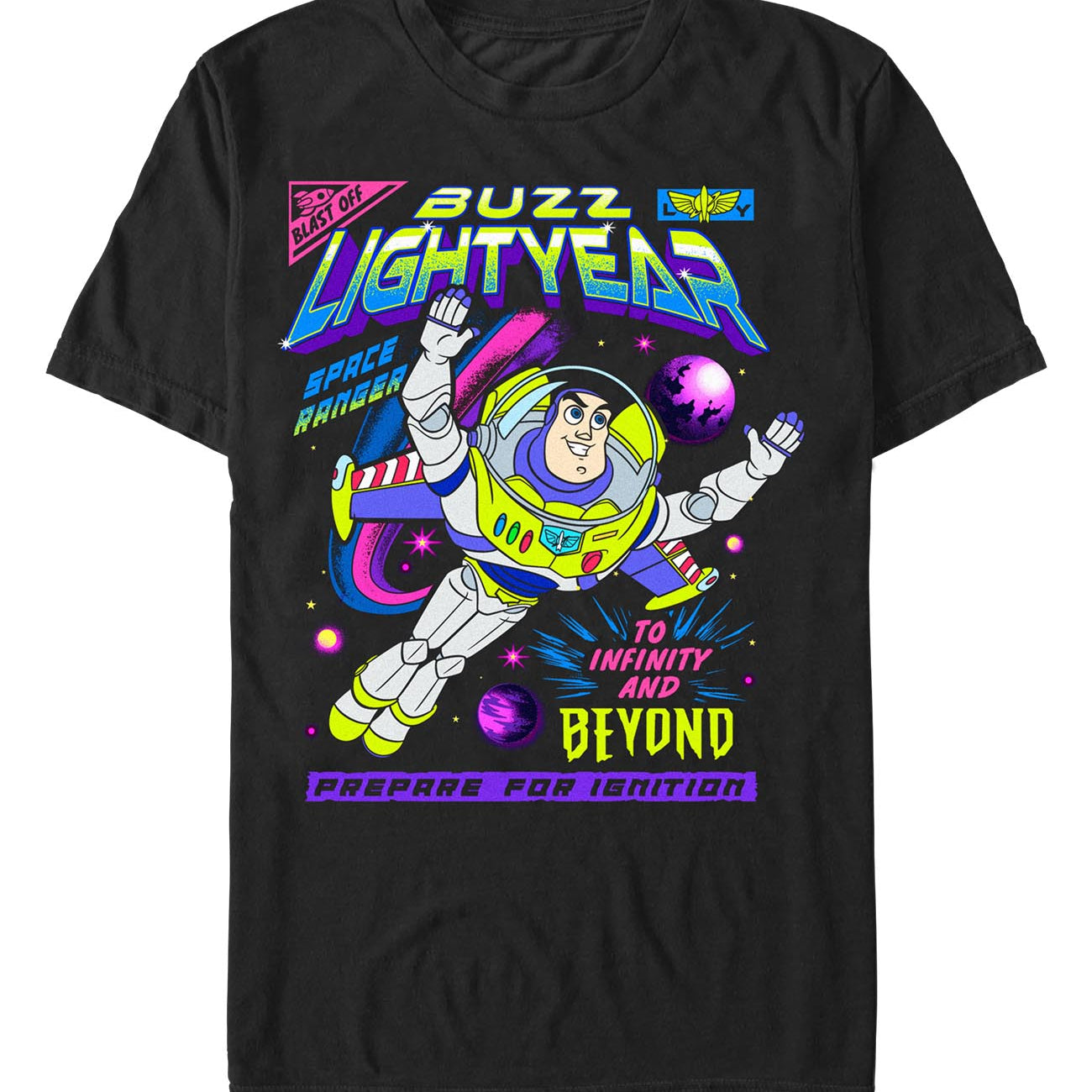 officially licensed Toy Story Buzz Comic T-Shirt tee