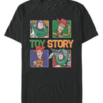 officially licensed Toy Story Ninties Foursquare T-Shirt tee