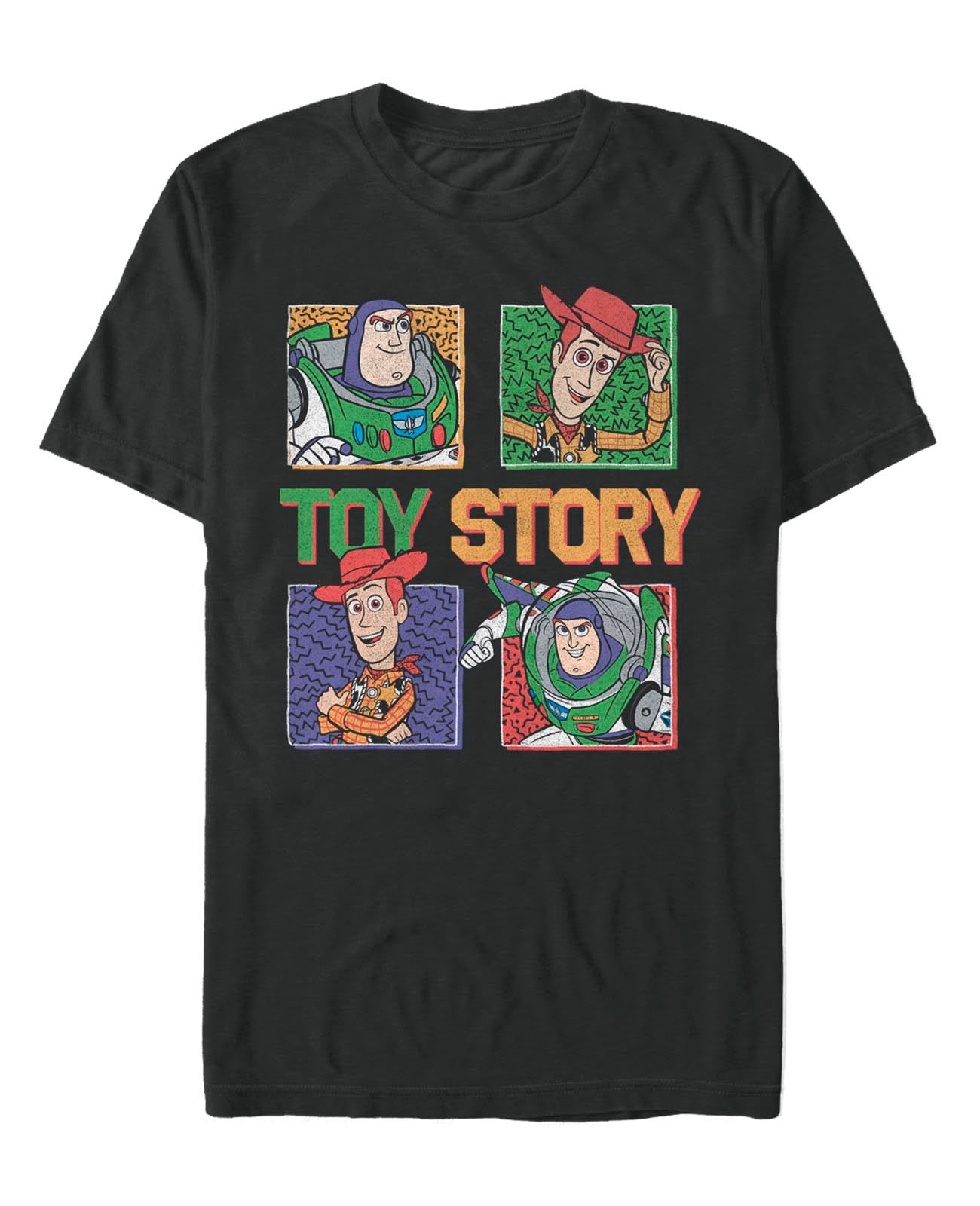 officially licensed Toy Story Ninties Foursquare T-Shirt tee