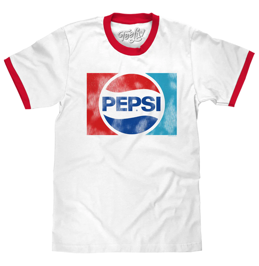 Retro Pepsi Ringer Tee