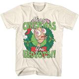 Ren and Stimpy Merry Christmas Eediots T-Shirt officially licensed graphic tee