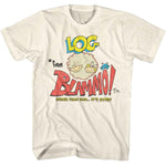 Ren and Stimpy Log Ad T-Shirt officially licensed graphic tee