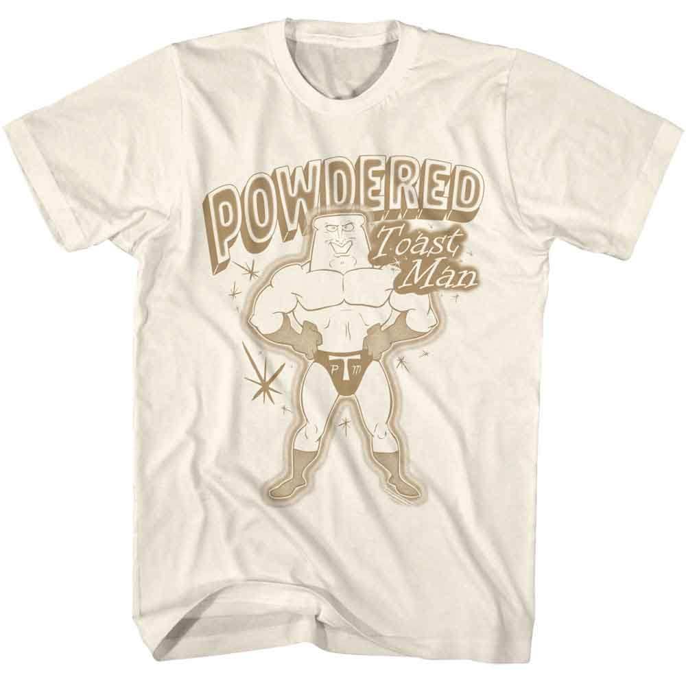 Ren and Stimpy Powdered Toast Man T-Shirt officially licensed graphic tee