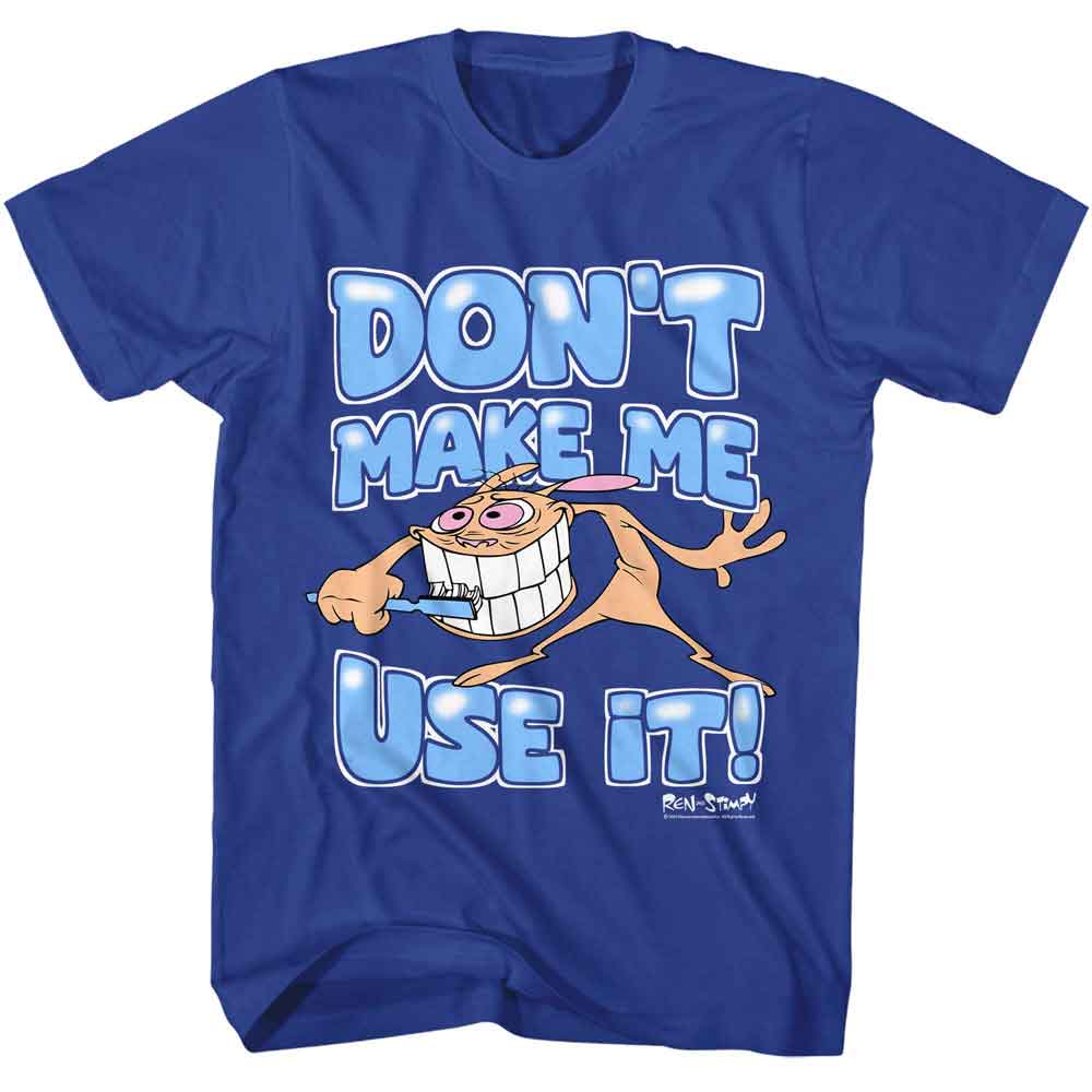 Ren and Stimpy Don't Make Me T-Shirt officially licensed graphic tee