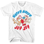 Ren and Stimpy Happy Happy Joy Joy T-Shirt officially licensed graphic tee