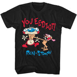 Ren and Stimpy You Eediot T-Shirt officially licensed graphic tee